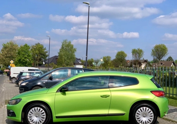 Volkswagen Scirocco cena 26990 przebieg: 200000, rok produkcji 2009 z Gliwice małe 56